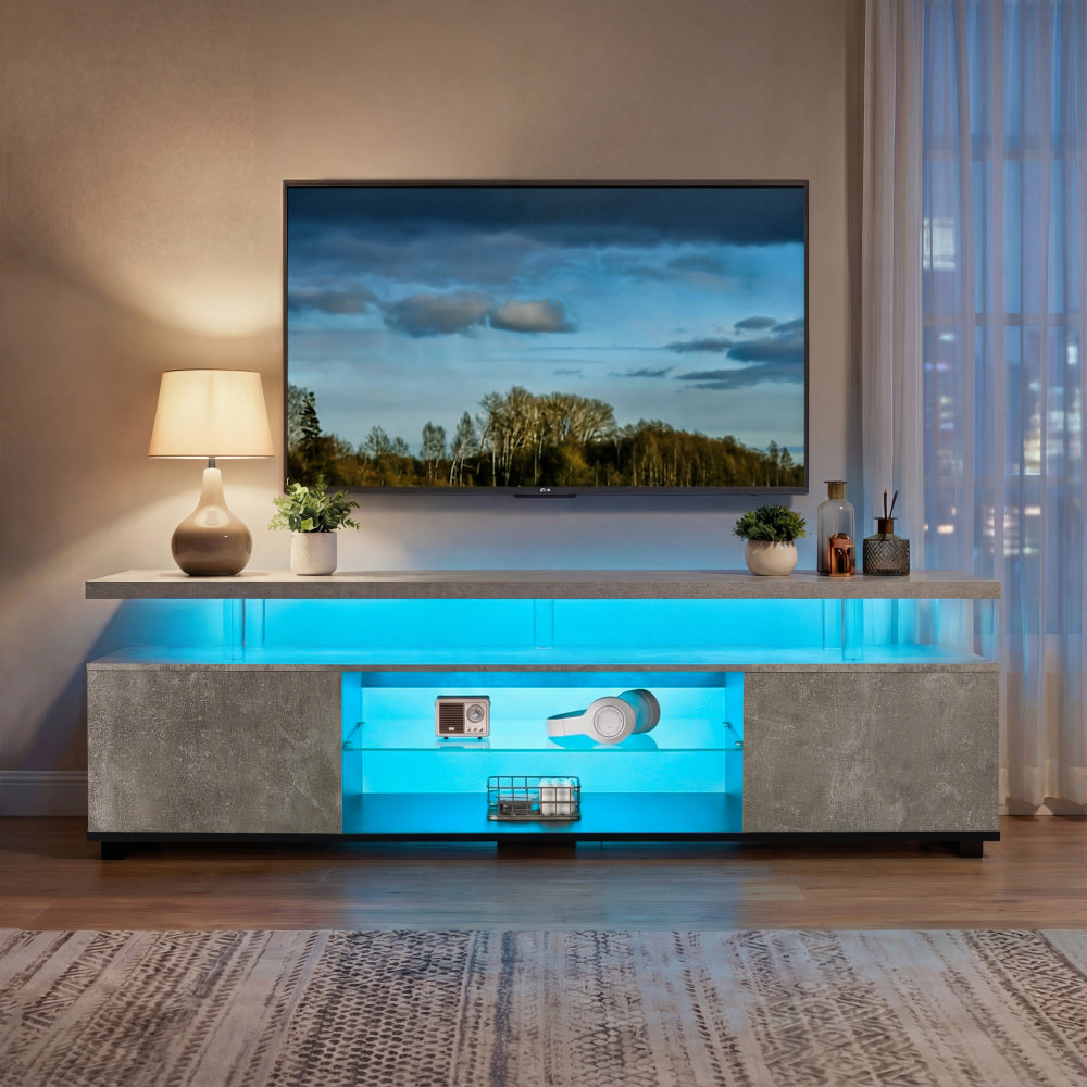 TV Stand for 60 Inch TV LED Gaming Entertainment
