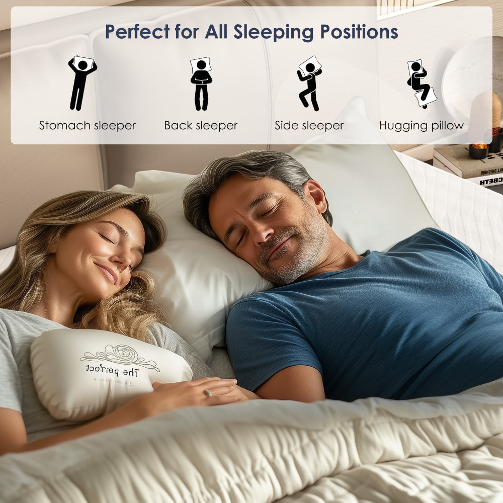 Full/Queen/King — 12" Hybrid Medium Firm Mattress | Individually Pocketed Innerspring + Memory Foam | Edge Support | Breathable Knitted Cover | Motion Isolation | CertiPUR-US Certified | Bedroom | White/Black