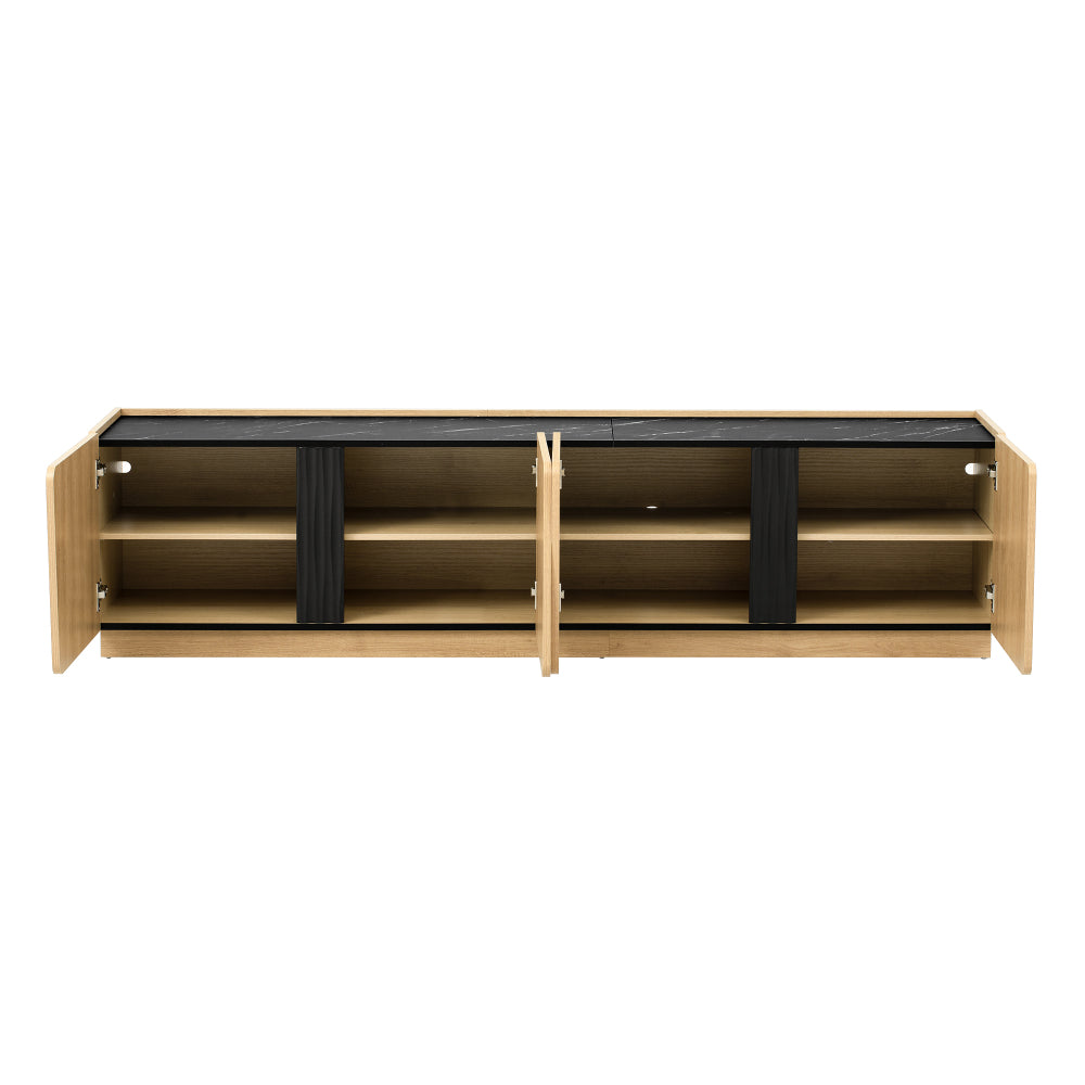 U-Can Modern Storage Cabinet with Rounded Corners