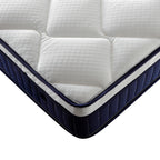 10" Full/Queen/King Hybrid Innerspring Mattress | Individually Wrapped Pocket Coils + Memory Foam | Medium Firm | Pressure Relief & Motion Isolation | CertiPUR-US Certified | Bedroom