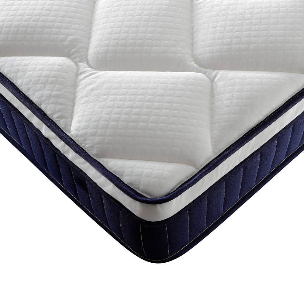 10" Full/Queen/King Hybrid Innerspring Mattress | Individually Wrapped Pocket Coils + Memory Foam | Medium Firm | Pressure Relief & Motion Isolation | CertiPUR-US Certified | Bedroom