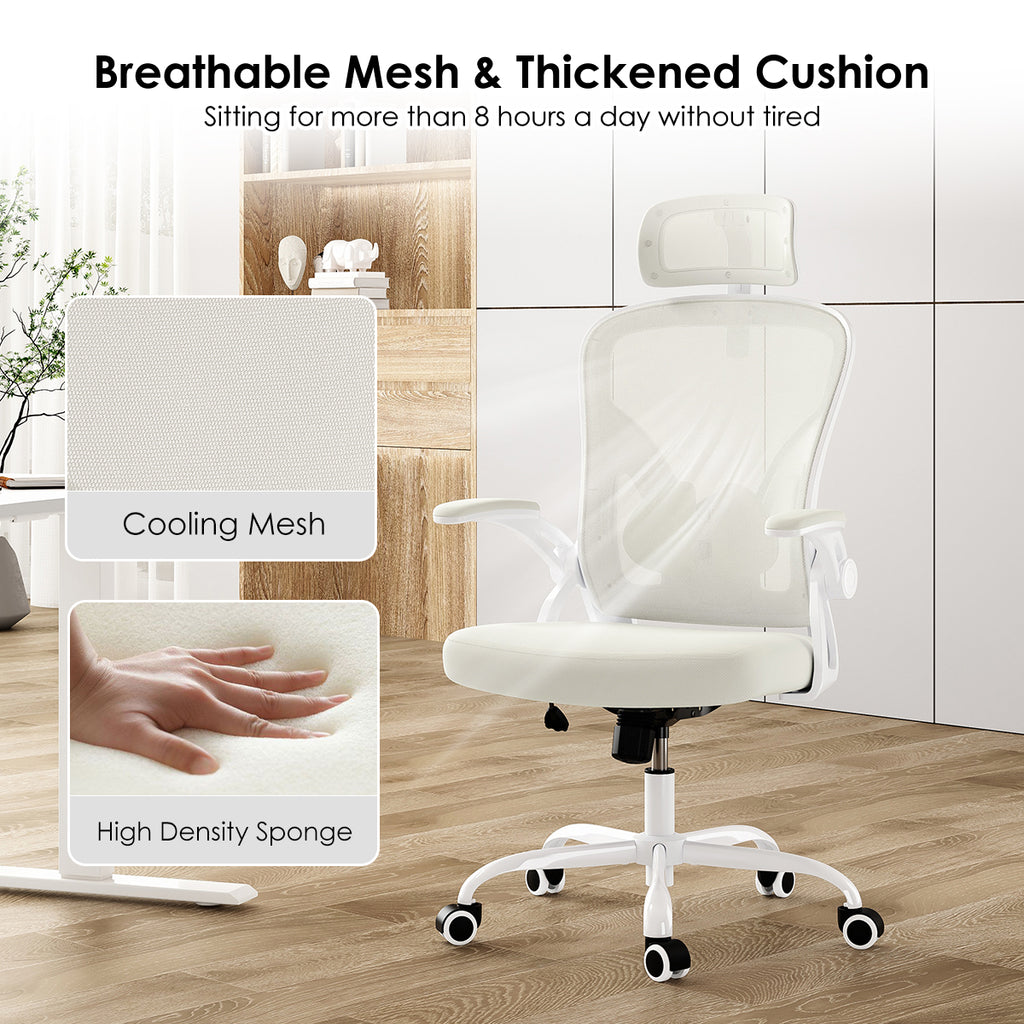 White Ergonomic