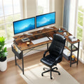 47" L-Shaped Gaming Desk