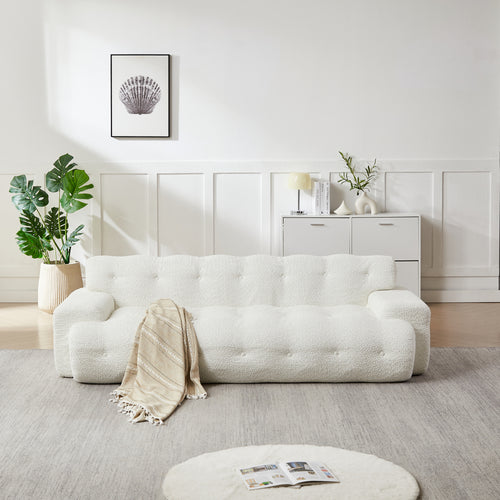 87.4" Cloud Series 3-Seat Minimalist