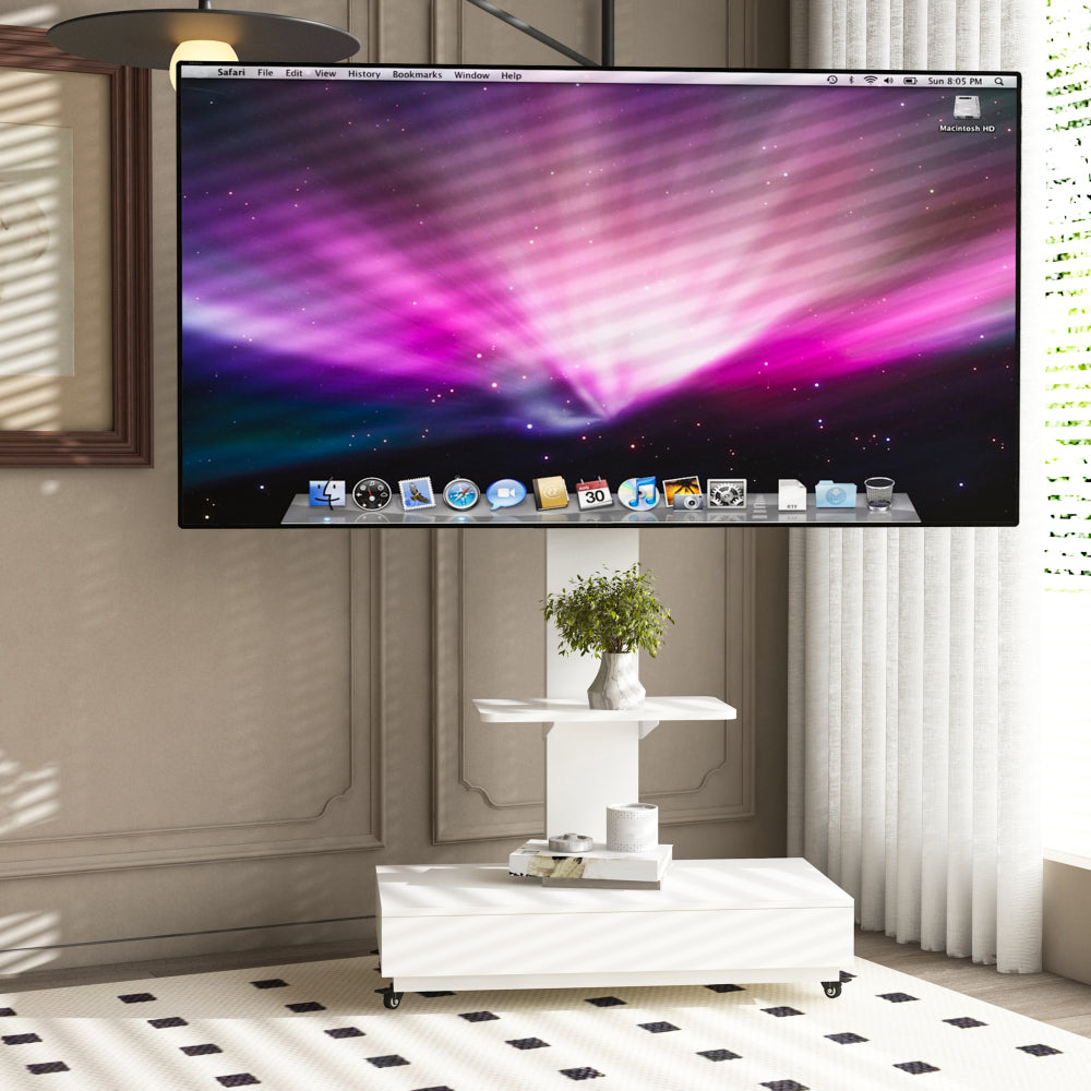 TV stand with push-pull drawer for Living Room