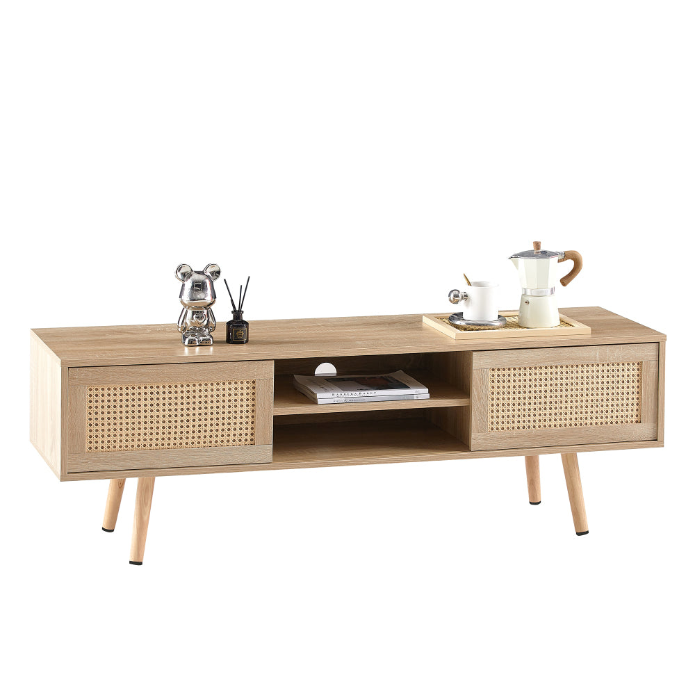 55.12" Rattan TV cabinet