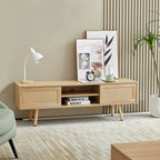 55.12" Rattan TV cabinet