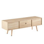 55.12" Rattan TV cabinet
