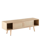 55.12" Rattan TV cabinet