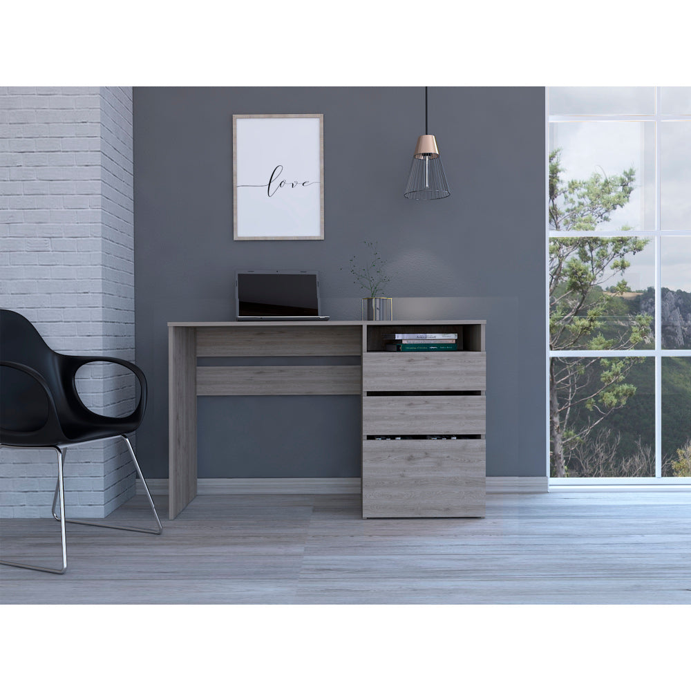 Louisiana Writing Computer Desk with 3 Storage