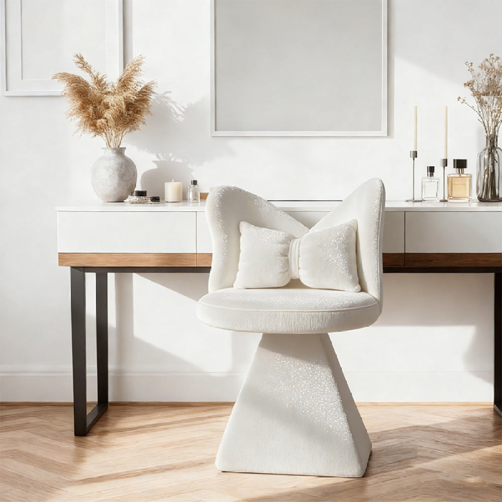 Vanity Chair with Butterfly Back