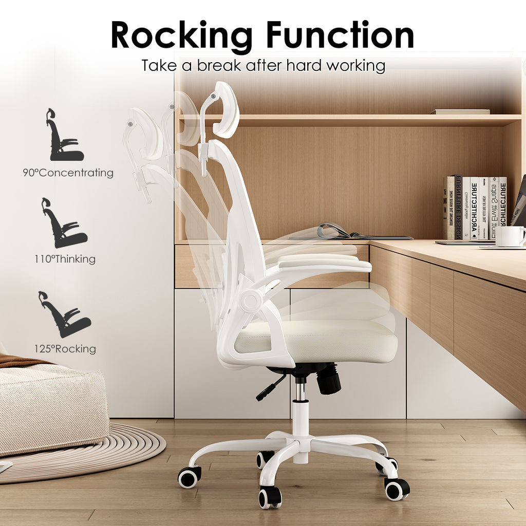 White Ergonomic
