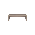 19" Wide Monitor Stand Riser | 5.4" Elevated Screen Height | Non-Scratch Non-Slip Laminate | 50 lbs Capacity | 18"×10" Under-Desk Storage | 3-Minute Easy Assembly | Home Office, Desk Organizer | Light Gray