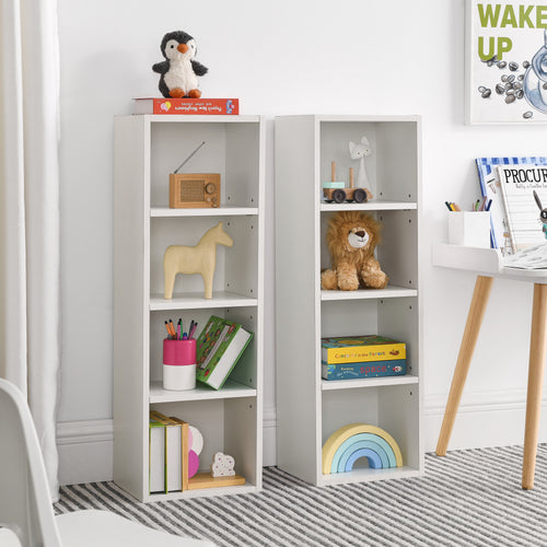 8-Tier Media Tower Rack