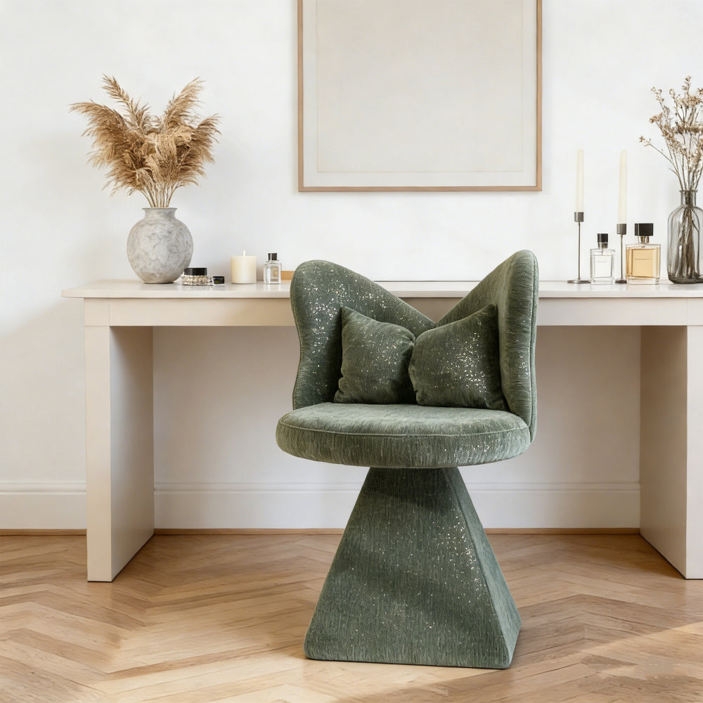 Vanity Chair with Butterfly Back