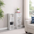 8-layer adjustable shelf ultra-thin bookshelf