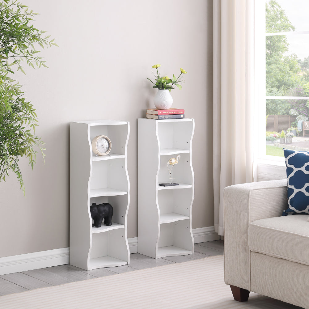 8-layer adjustable shelf ultra-thin bookshelf