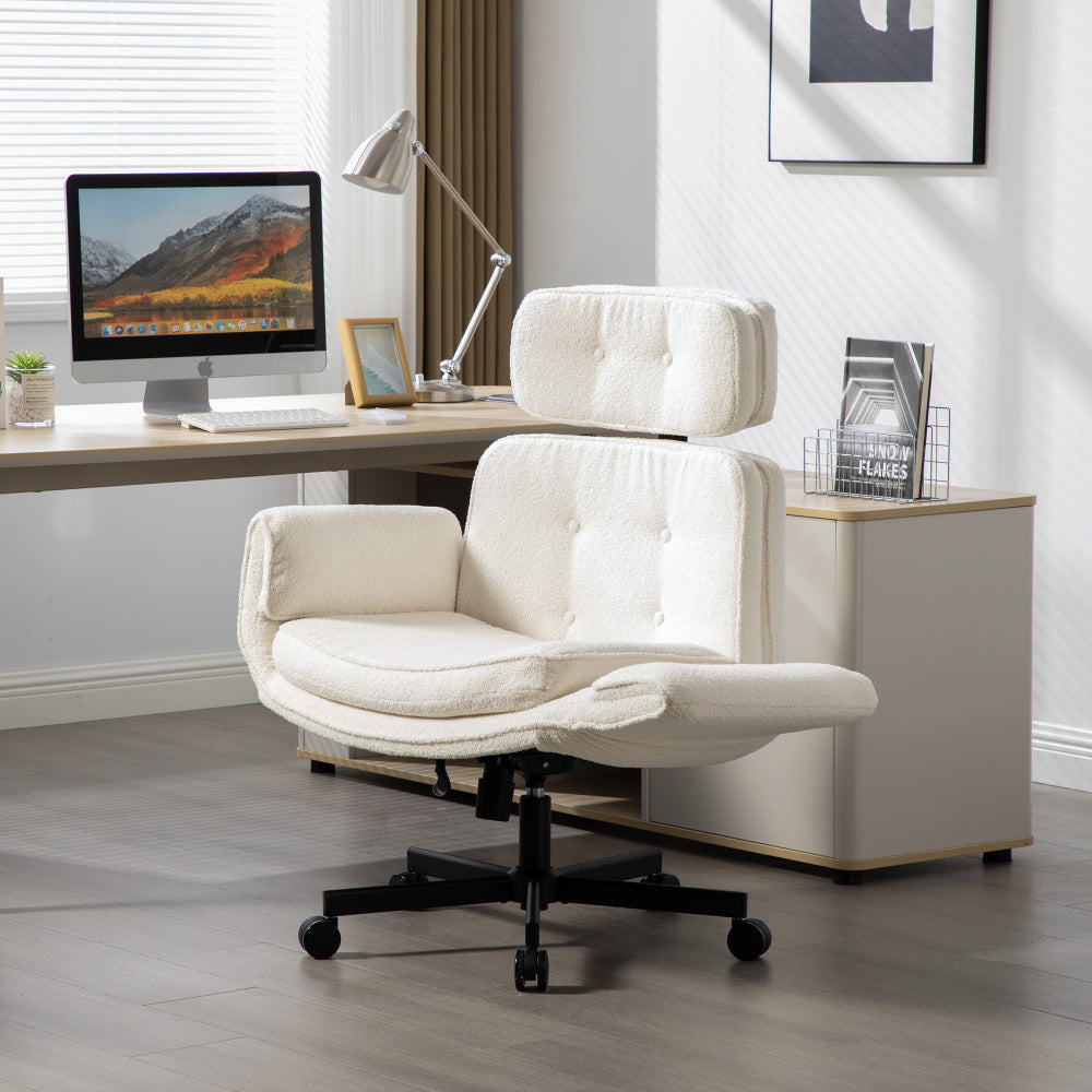 Criss Cross Wide-Seat Lounge Office Chair
