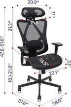 Apex Mesh Ergonomic High-Back Office Chair