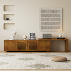 63" Mid-Century Modern Extendable TV Stand