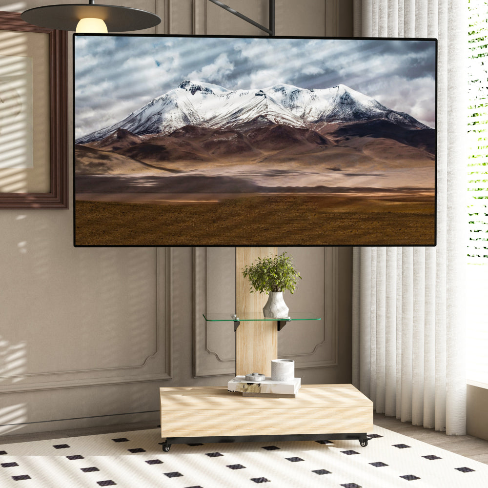 TV stand with push-pull drawer for Living Room