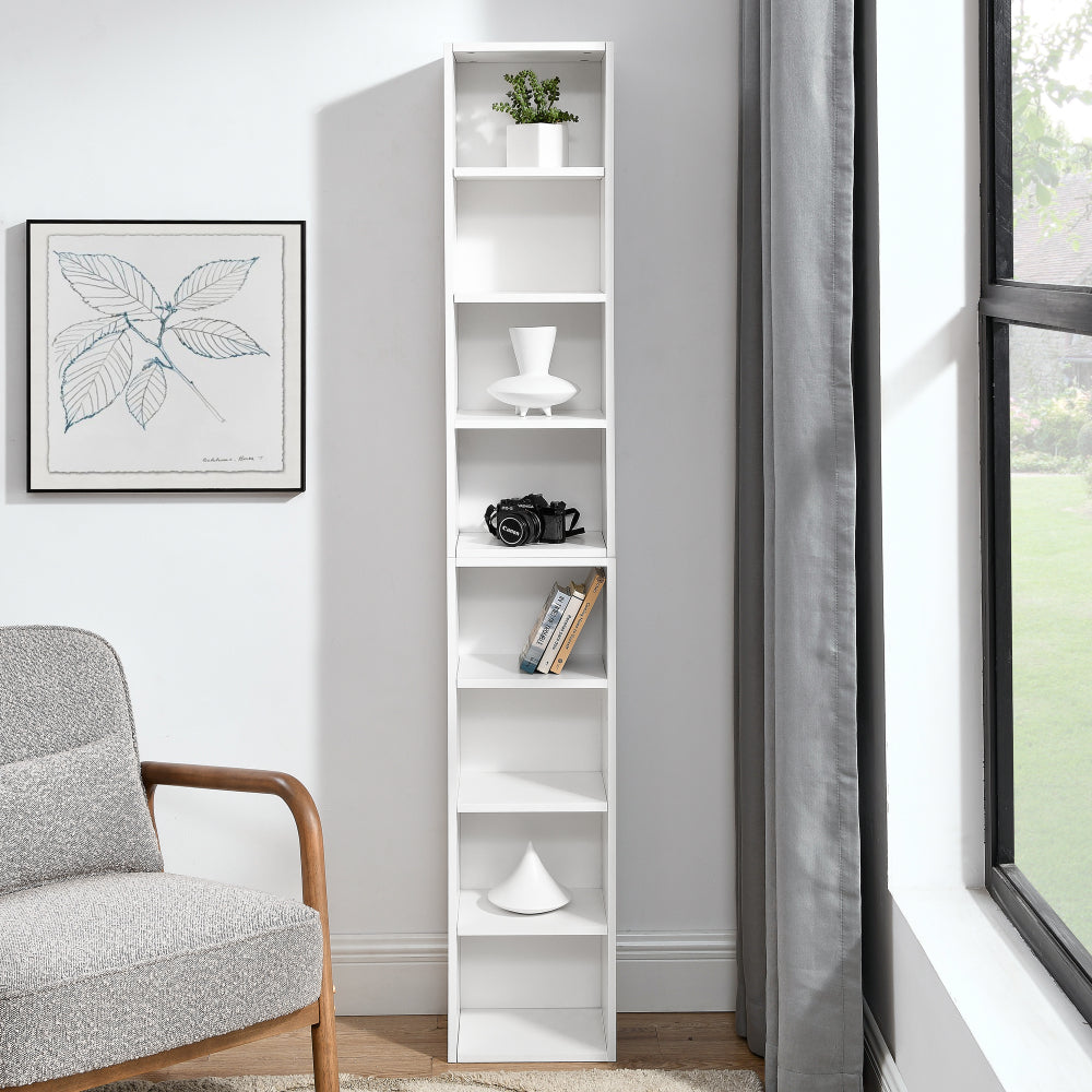 8-Tier Media Tower Rack