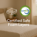 Twin/Queen/King — 12" Hybrid Medium Firm Mattress | Pocketed Coil Innerspring + Cooling Gel + Memory Foam | Knitted Breathable Top Panel | Low Motion Transfer | CertiPUR-US Certified | Bedroom | Black/Gray