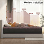 12 Inch - Twin/ Queen/ King | Noir H14 Hybrid Pocket Spring Mattress