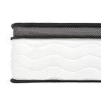 12" Full/Queen Hybrid Mattress | Individually Wrapped Pocket Coil Innerspring + Memory Foam | Bamboo Fiber Cover | Medium Firm | CertiPUR-US & OEKO-TEX Certified | Bedroom