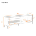 U-Can 70.8'' Modern TV Stand for TVs up to 75