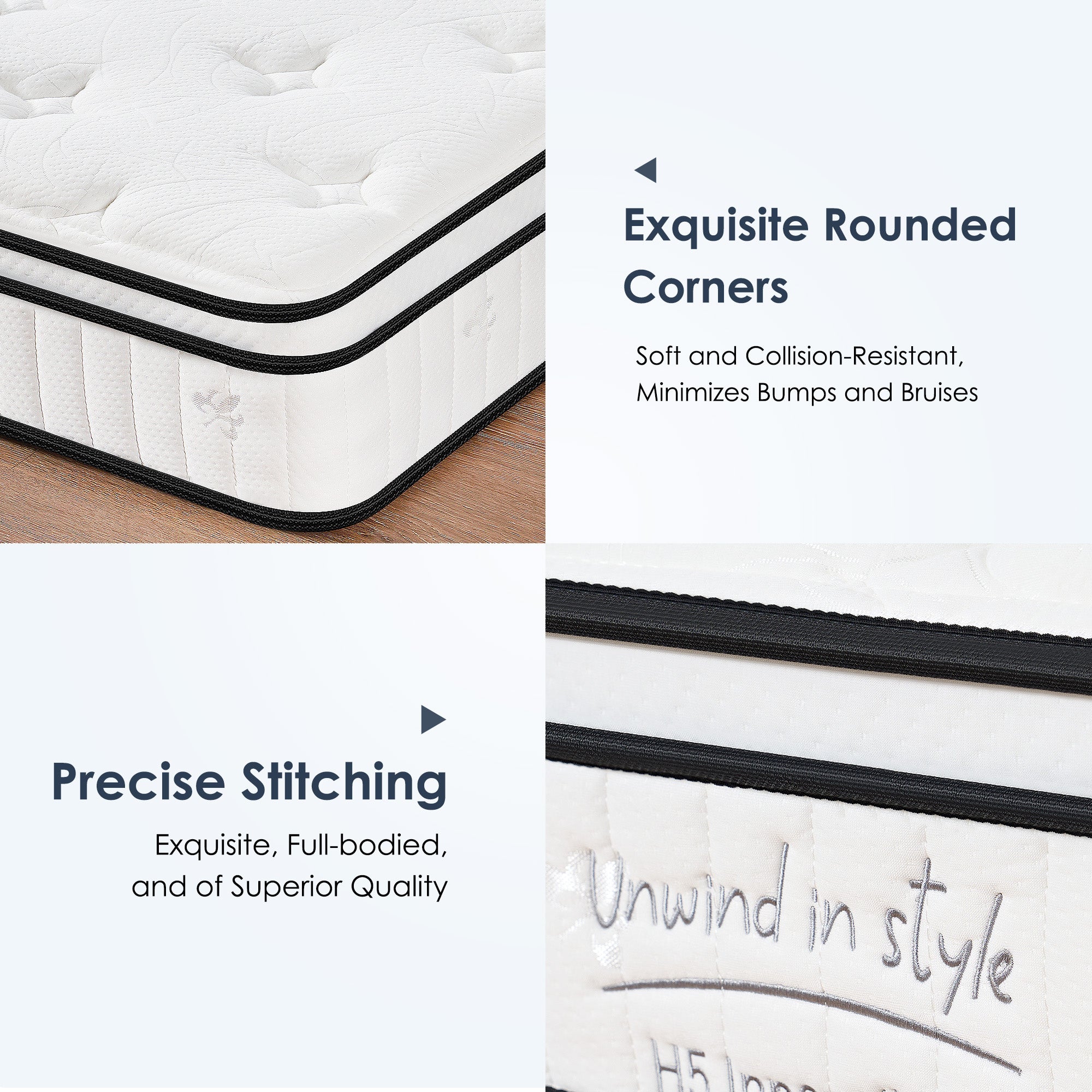 Twin/Queen | Tranquil Hybrid Pocket Spring & Memory Foam Mattress