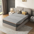 Twin/Full/Queen/King — 12" Memory Foam Mattress | Green Tea & Charcoal Infused | Pressure-Relieving | Breathable Cooling Layers | Fiberglass Free | CertiPUR-US & OEKO-TEX Certified | Bedroom | Black