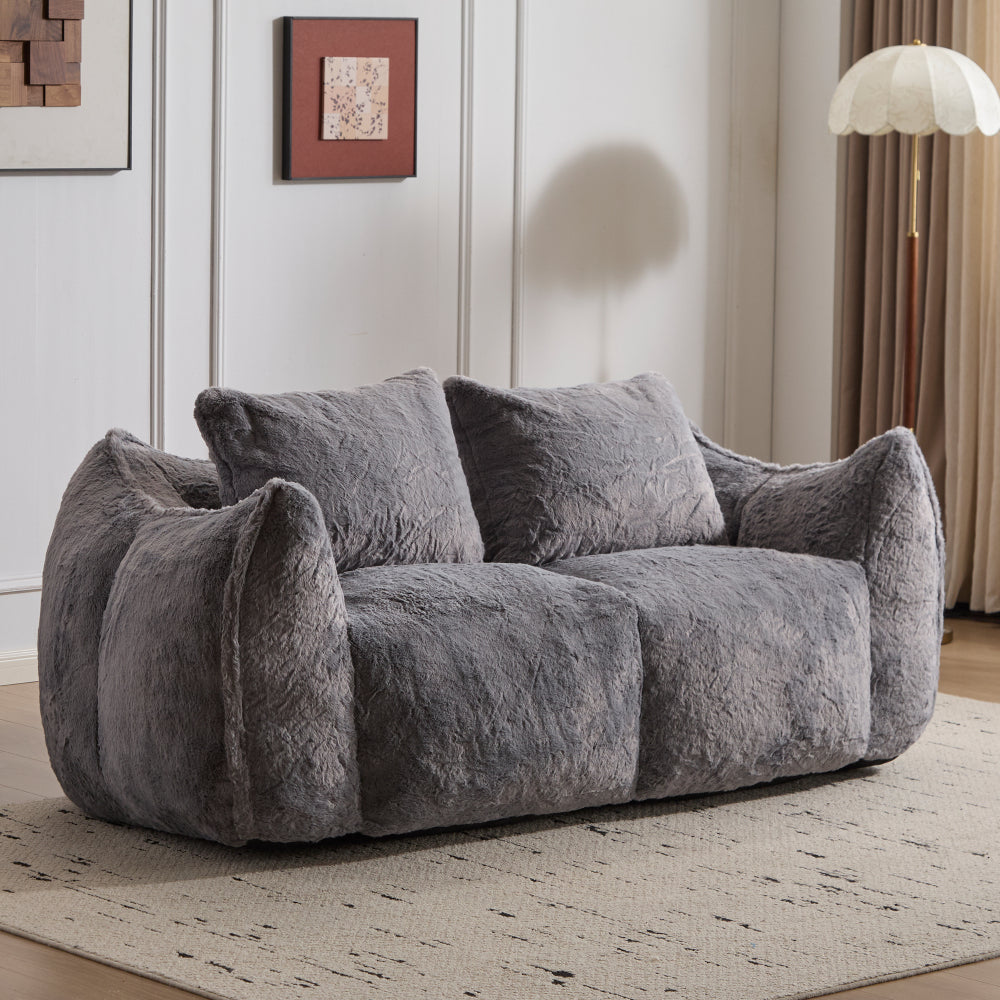 Giant 2-Seat Bean Bag Sofa for Adults