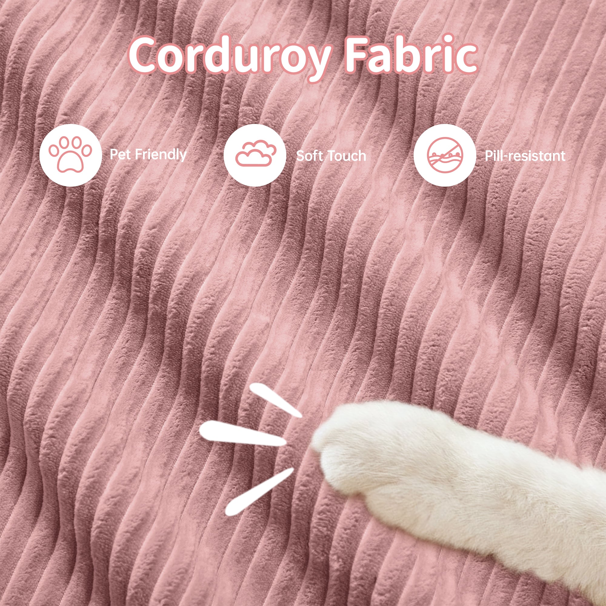 Cleo Corduroy Modular Cloud Sofa