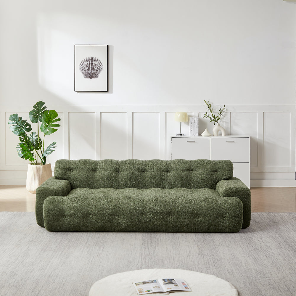 87.4" Cloud Series 3-Seat Minimalist