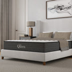 Twin/Full/Queen/King 10" Cooling Gel Hybrid Mattress | Orthopedic Pocket Spring + Memory Foam | Pressure Relief | Low Motion Transfer | Water Resistant | Adjustable Base Compatible | CertiPUR-US Certified | Made in USA
