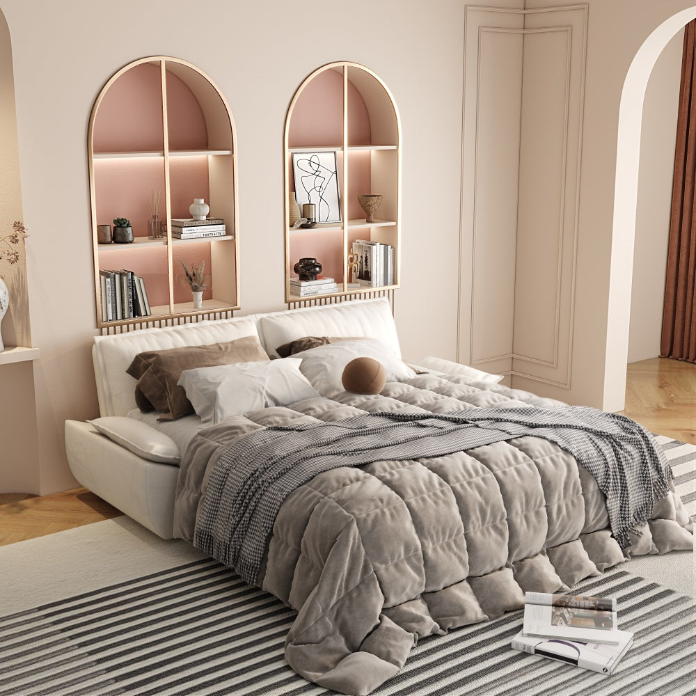 73.2" Queen Pull-Out Sofa Bed