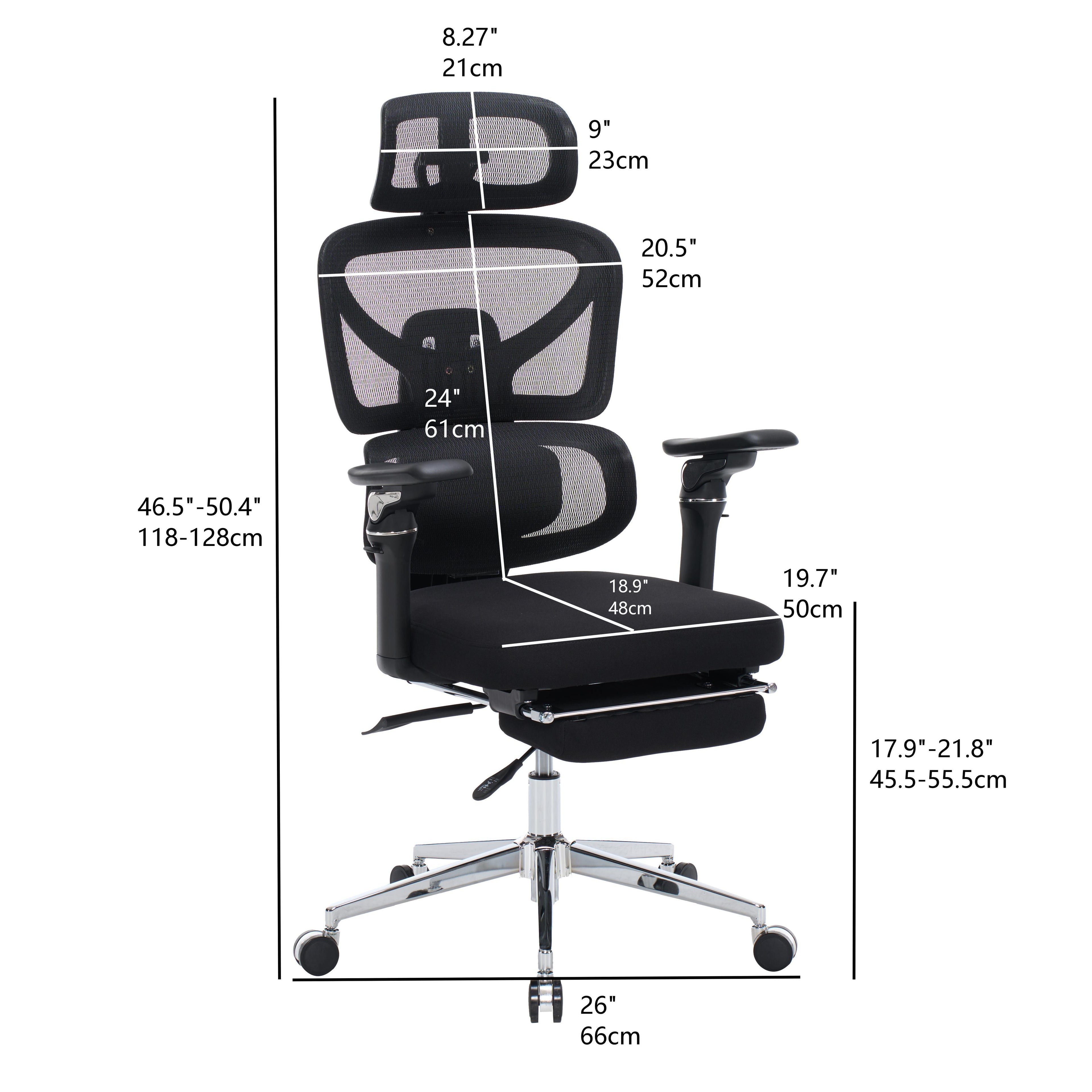 Vertex Pro 6D Ergonomic Mesh Chair with Massage Lumbar