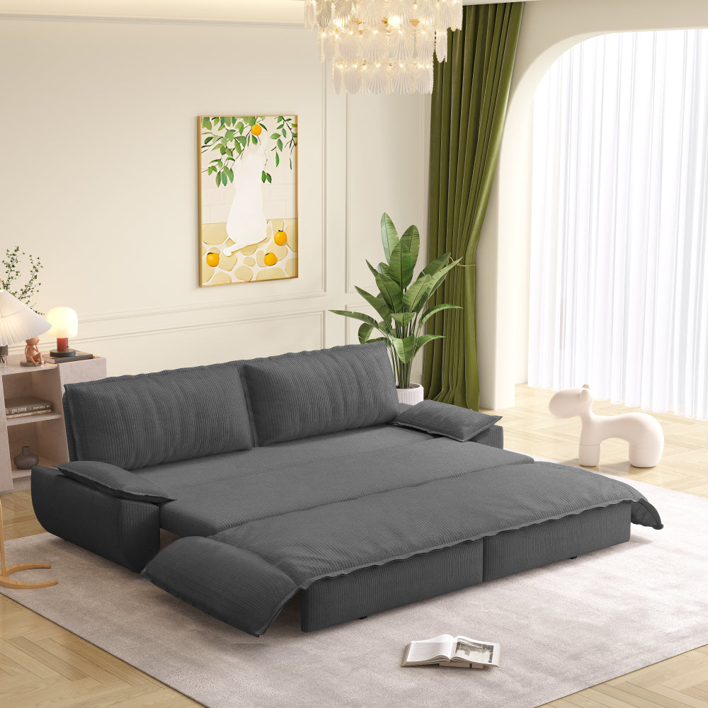 73.2" Queen Pull-Out Sofa Bed