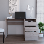 Light Gray Computer Desk
