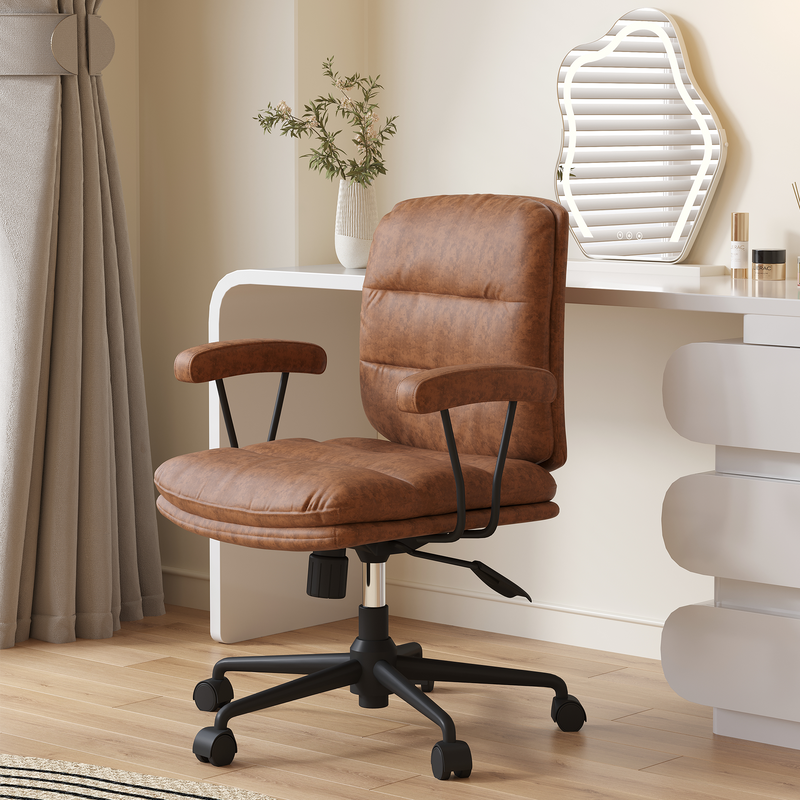 Brown office chair