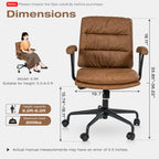 Brown office chair