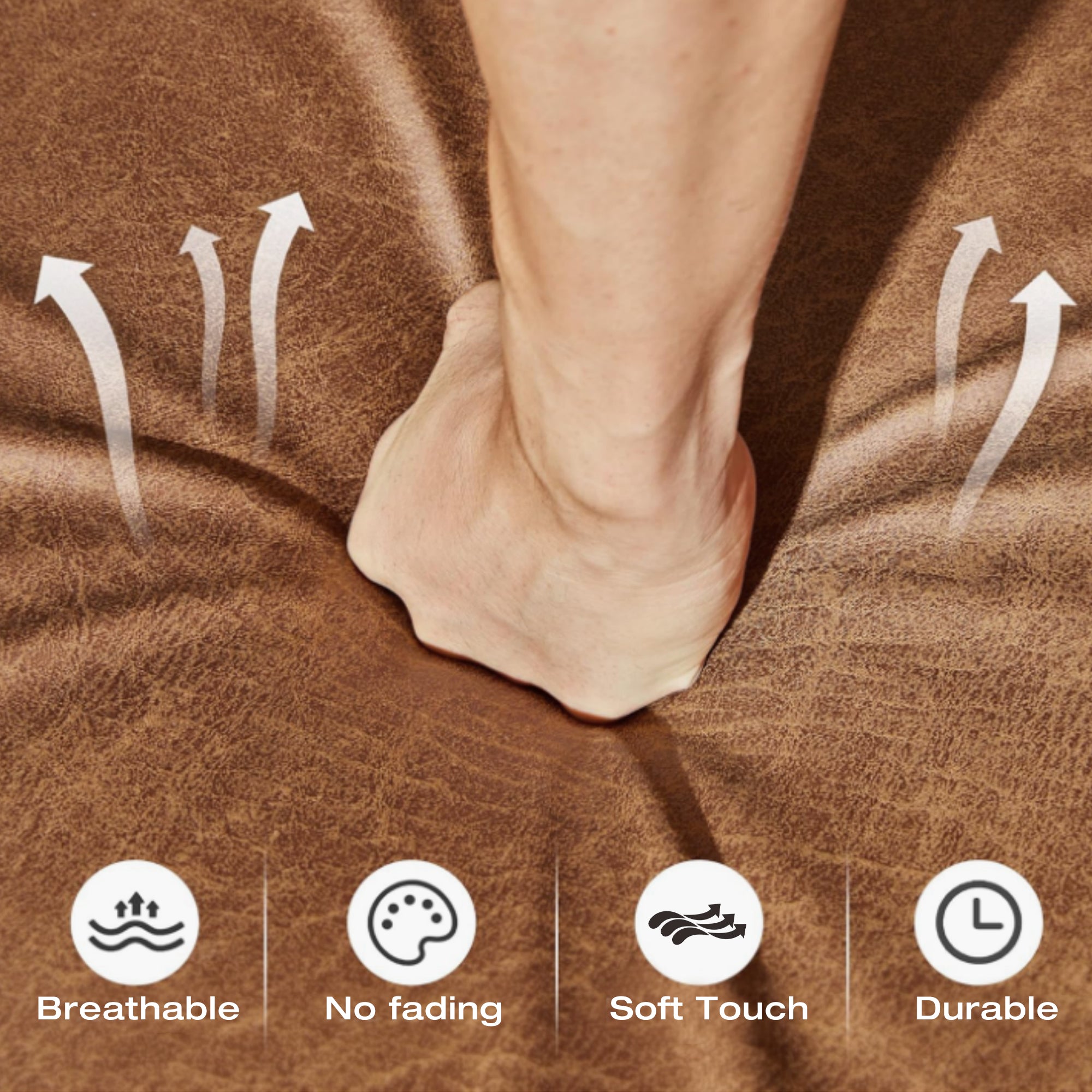 Brown office chair