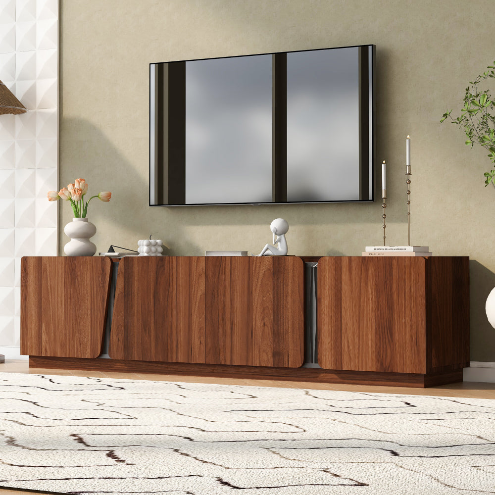 U-Can Modern Storage Cabinet with Rounded Corners