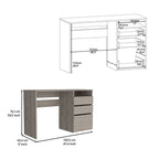 Light Gray Computer Desk
