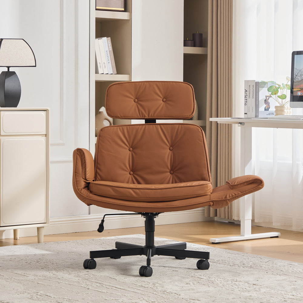 Criss Cross Wide-Seat Lounge Office Chair