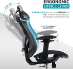 Apex Mesh Ergonomic High-Back Office Chair