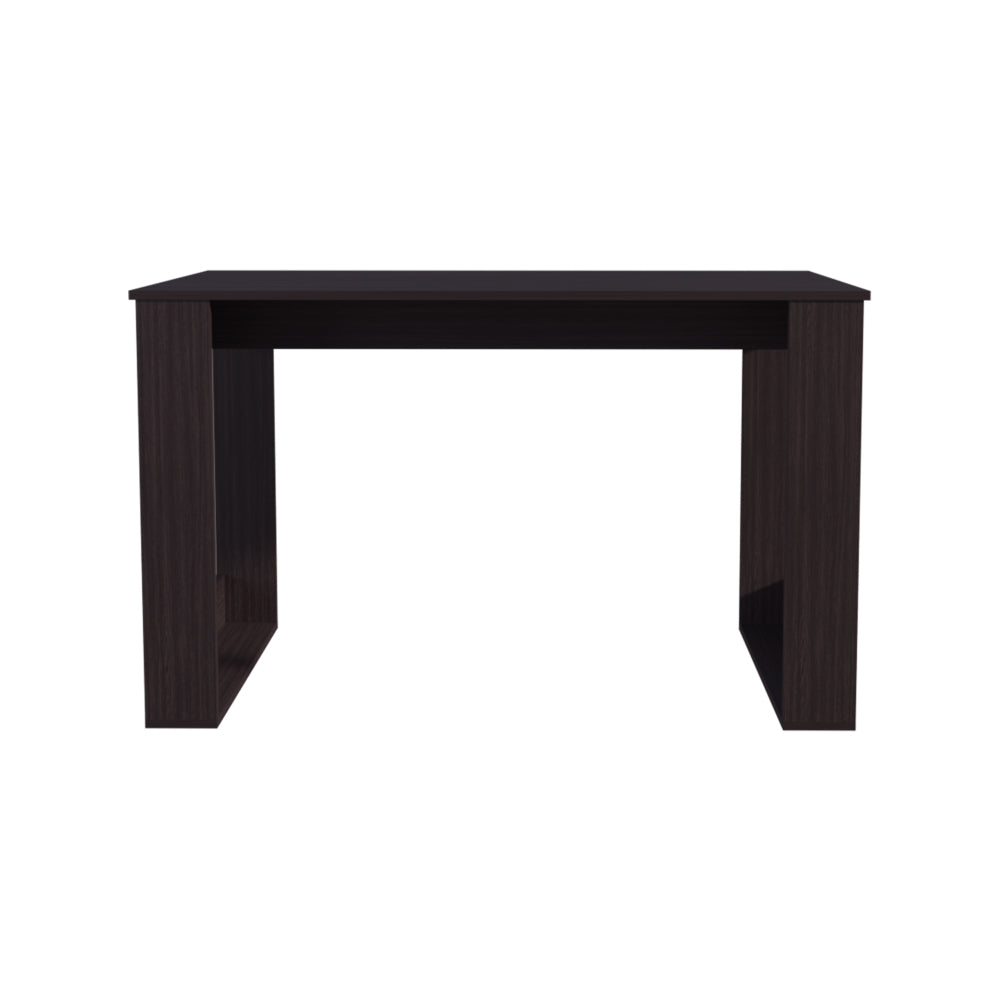 Oviedo 120 Writing Desk — 47" Spacious Work Surface | Modern Minimalist Design | Sturdy MDF Construction with Smooth Finish | Space-Saving Home Office Desk | Study, Bedroom, Apartment | White