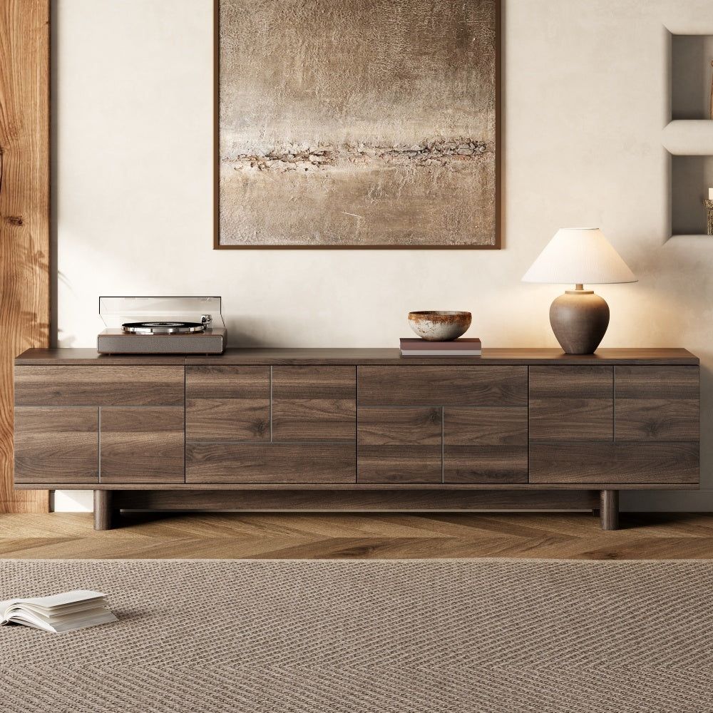 78 inch Modern TV Stand for TVs up to 85"