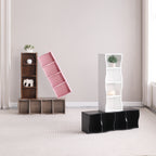 8-layer adjustable shelf ultra-thin bookshelf